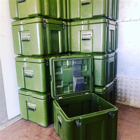 metal food box military|military metal storage containers.